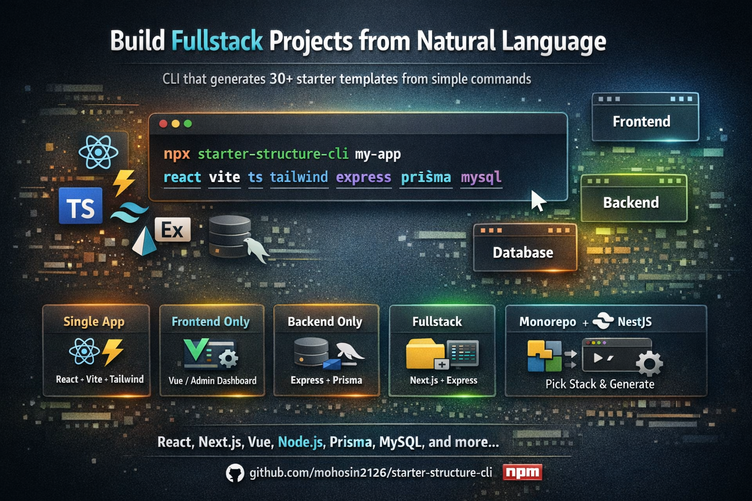 Starter Structure CLI