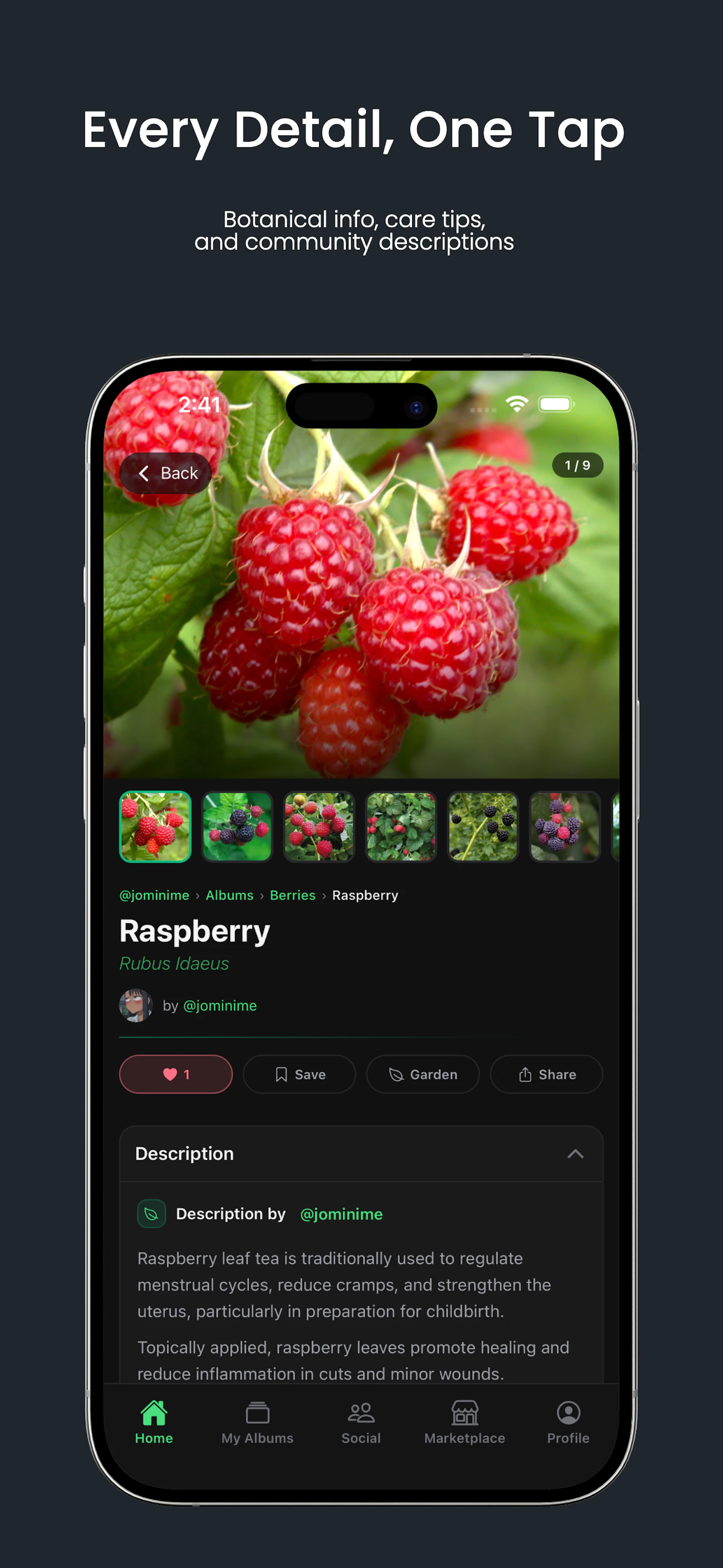 MyFloralVault screenshot 2