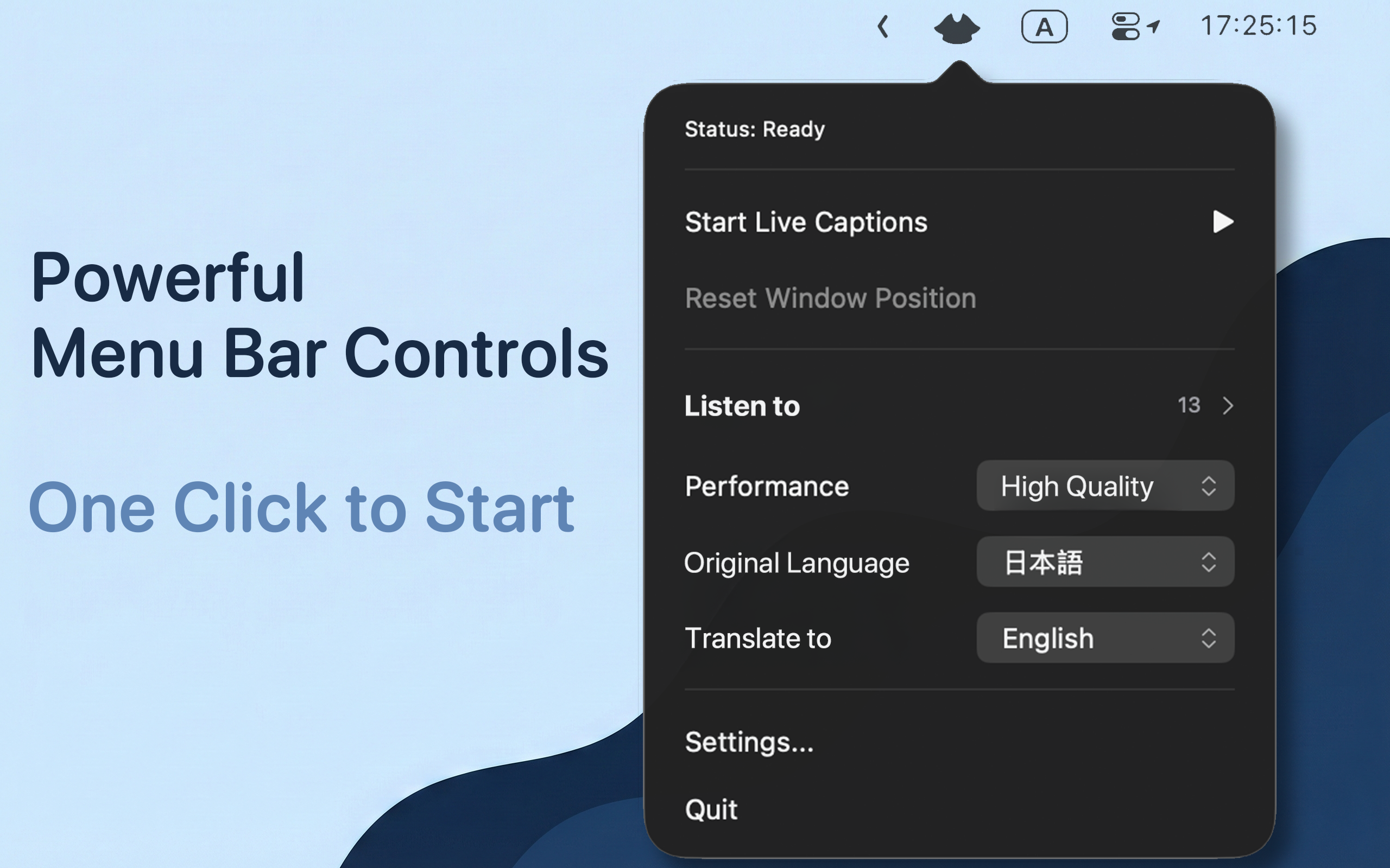 Caption Captain - Screenshot 2 showing product features and functionality