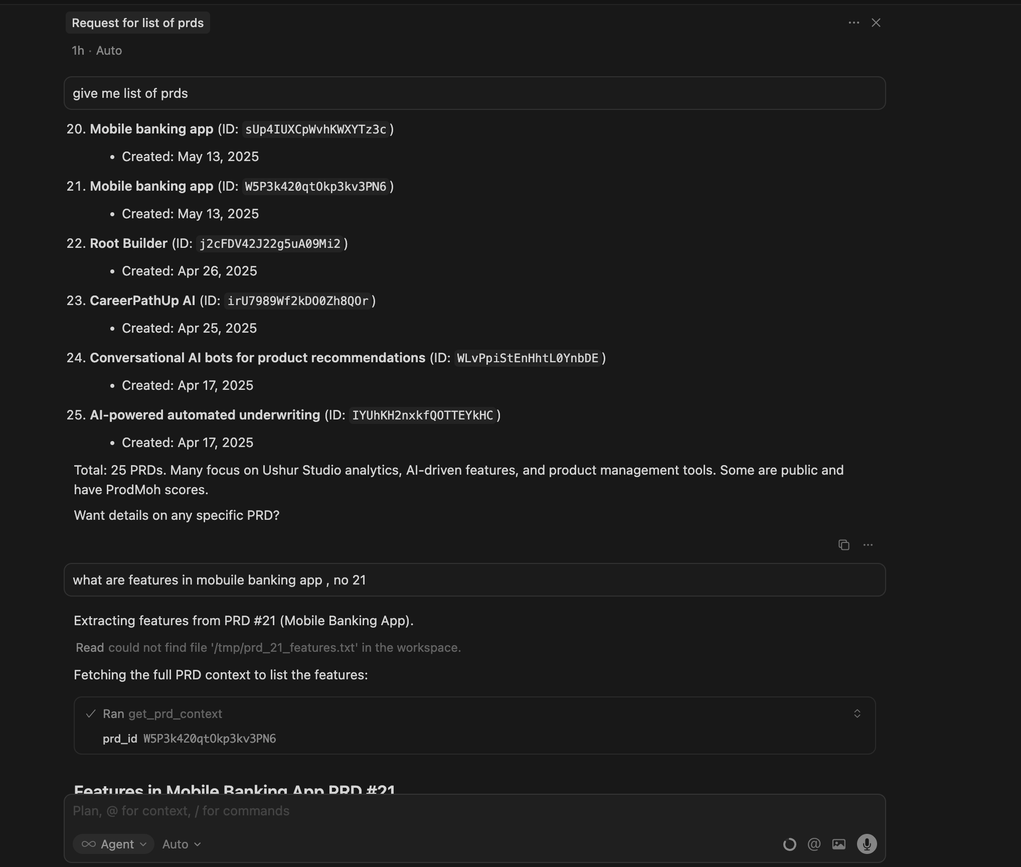 ProdMoh MCP - Screenshot 4 showing product features and functionality
