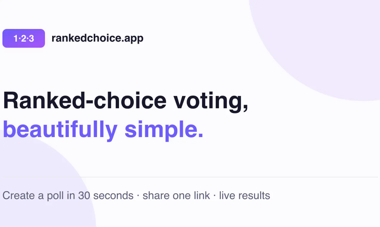 RankedChoice 截图 7