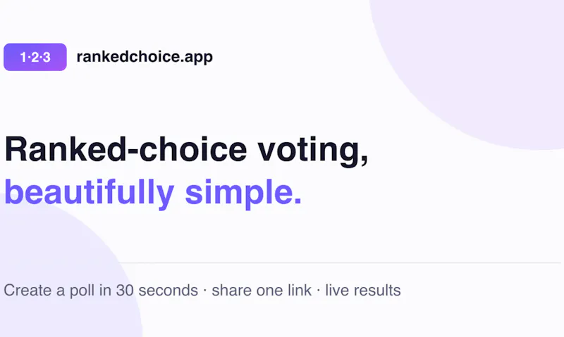 RankedChoice screenshot 7