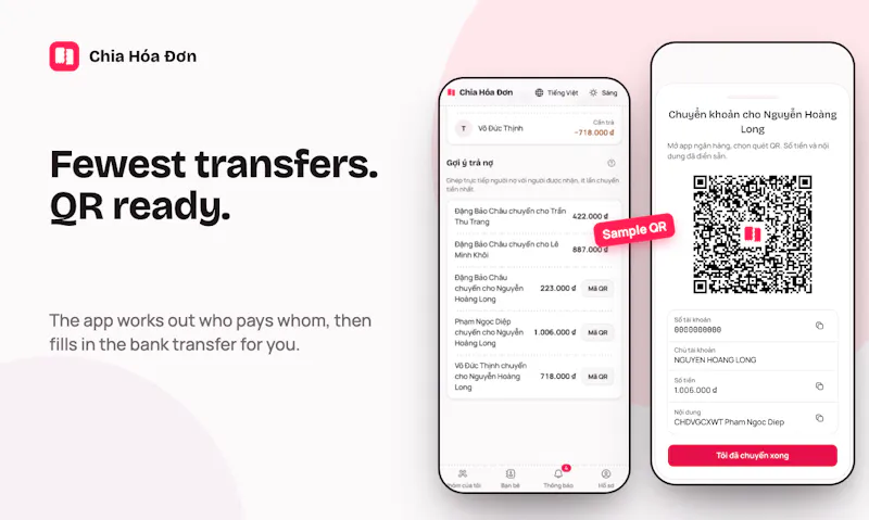 Chia Hóa Đơn screenshot 3