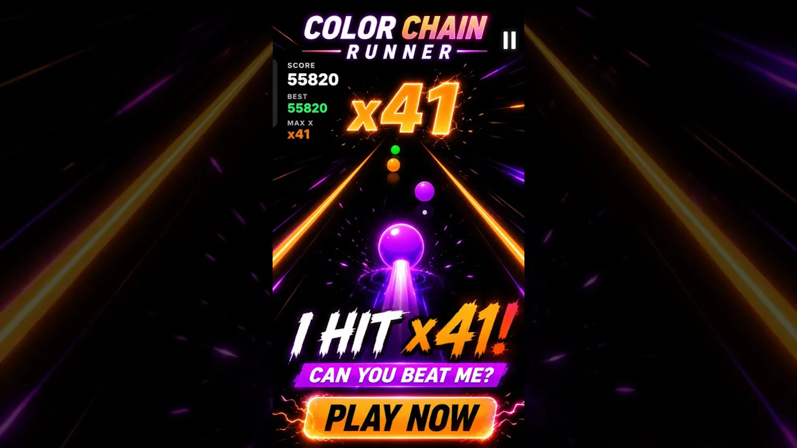Colour Chain runner  screenshot 1 (video preview)