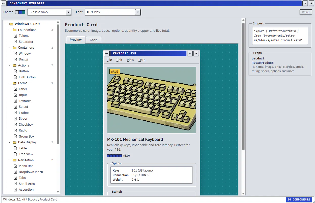 RetroKit gallery image