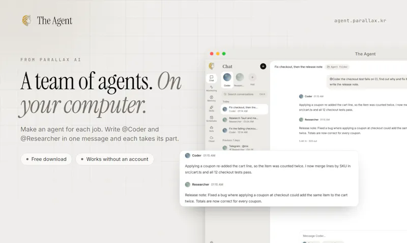 The Agent screenshot 1