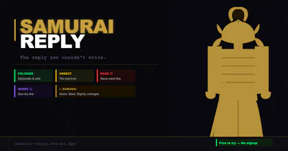 Samurai Reply gallery image