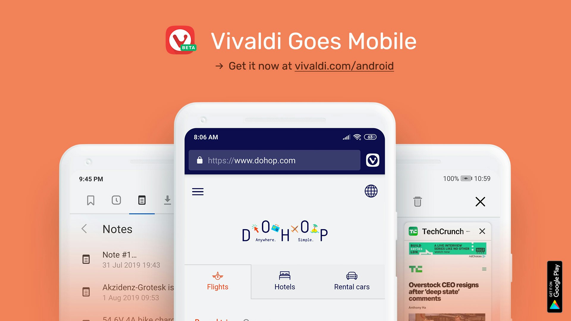Image result for Vivaldi is Releasing an Android Version of its Highly-Customizable Browser