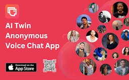 AI Twin: Anonymous Voice Chat App media 1