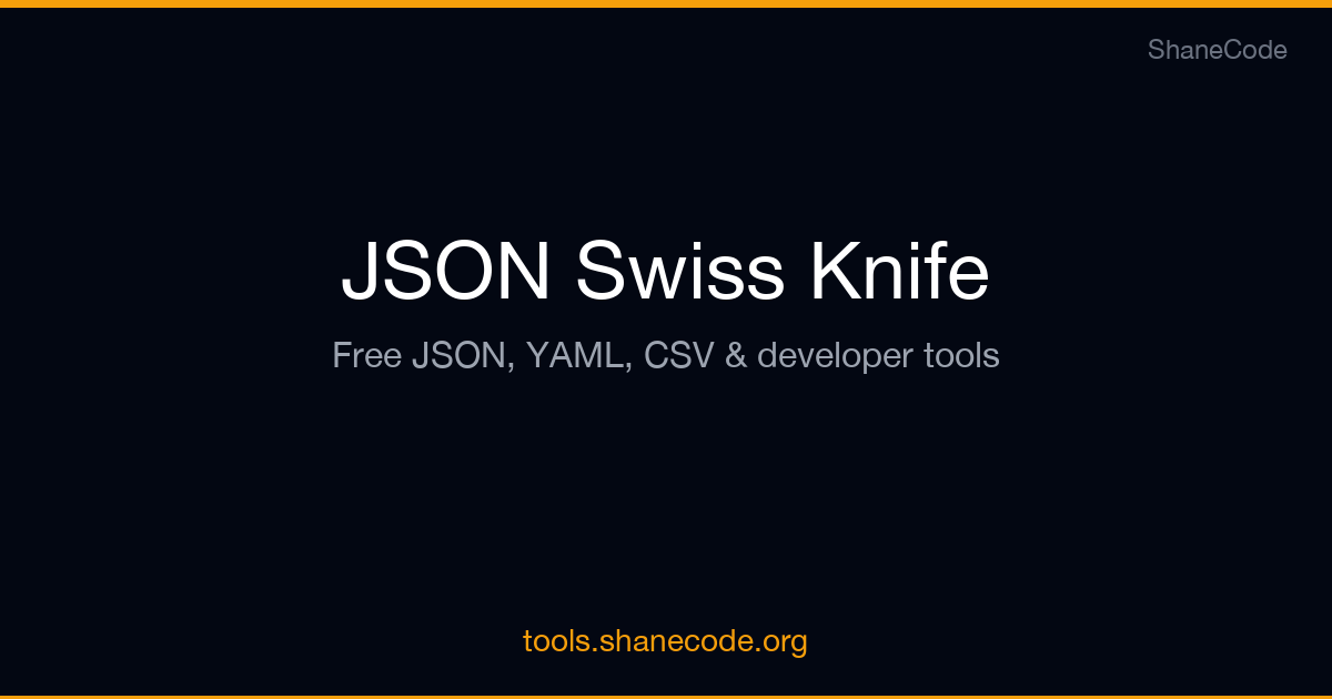 JSON Knife gallery image