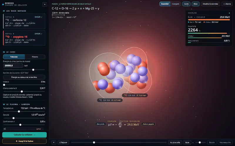 Genesis Atomic Simulator screenshot 2