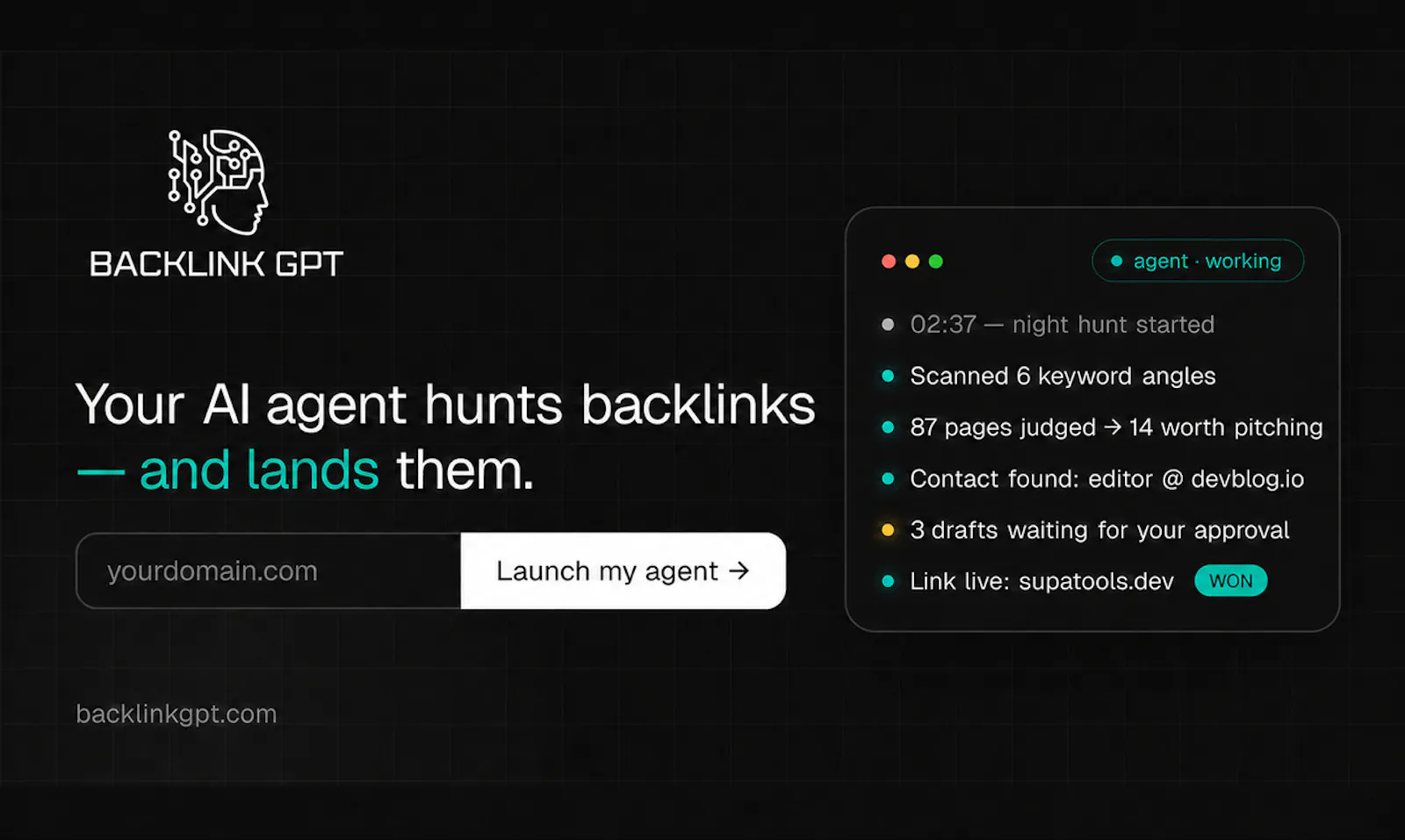 BacklinkGPT screenshot 2