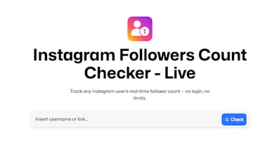 Instagram Followers Count gallery image