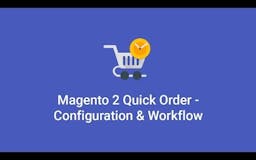 Magento 2 Quick Order Extension media 1