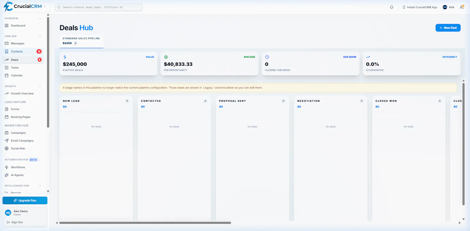 CrucialCRM screenshot 3