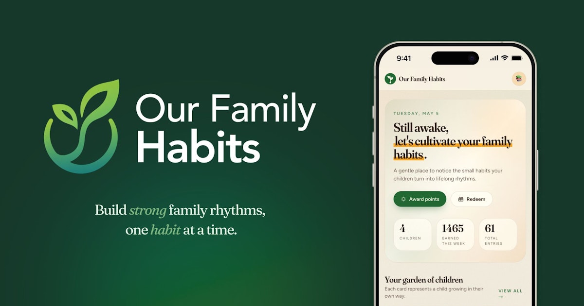 Our Family Habits App