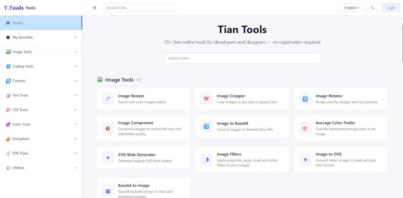 Tian Tools screenshot 1