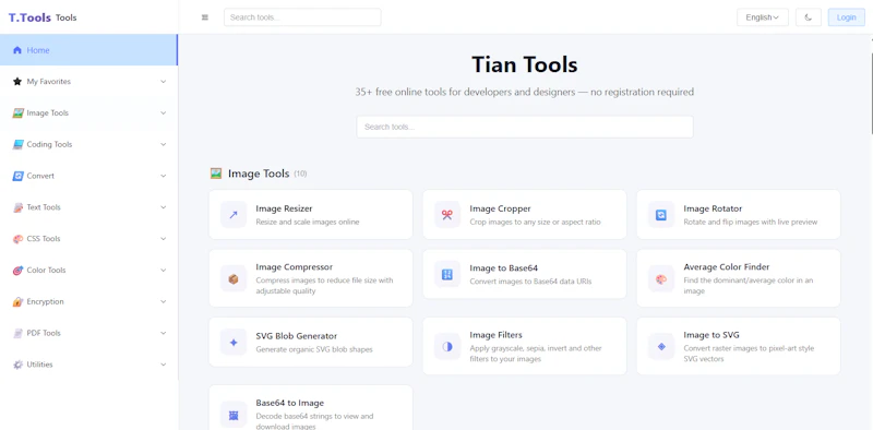 Tian Tools screenshot 1