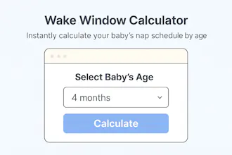Wake Window Calculator gallery image