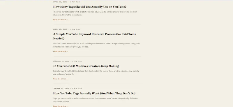YtTag screenshot 4