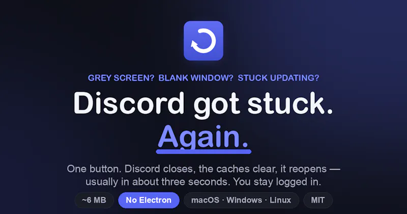 Discord Desktop Fixer screenshot 1