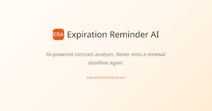 Expiration Reminder AI gallery image