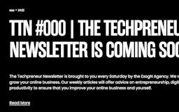 The Techpreneur Newsletter media 2
