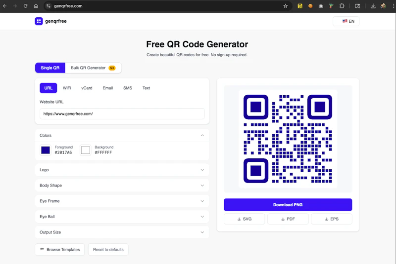 GenQRFree screenshot 4