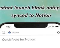 Quick Note for Notion media 2