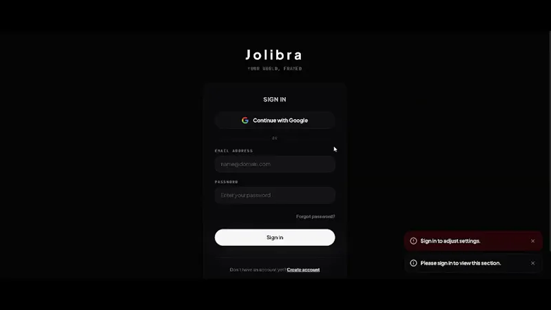 Jolibra screenshot 1 (video preview)