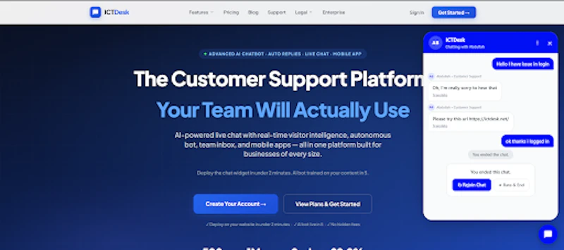 ICTDesk — Open Source Live Support screenshot 6