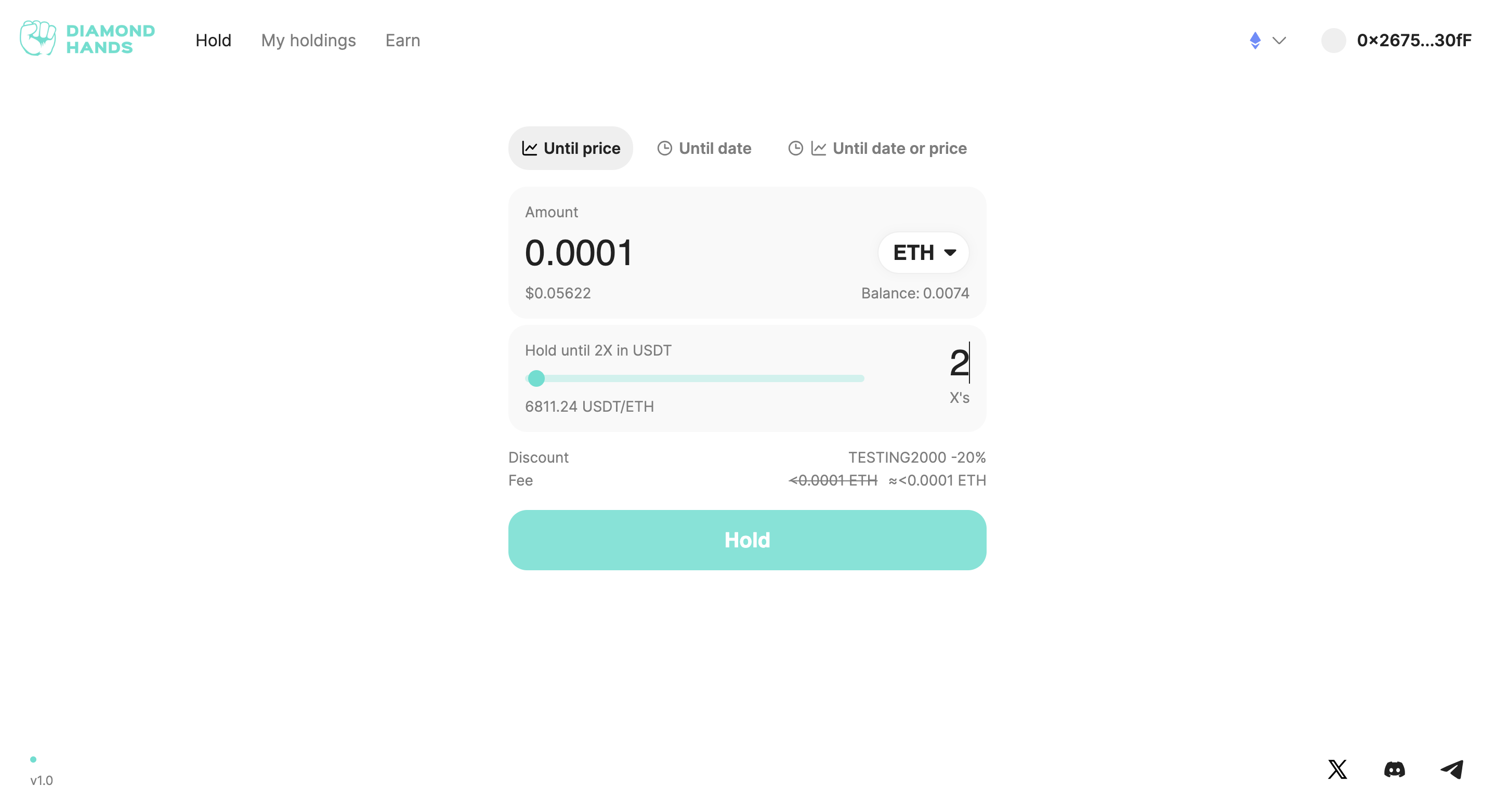 App per mani di diamanti media 6