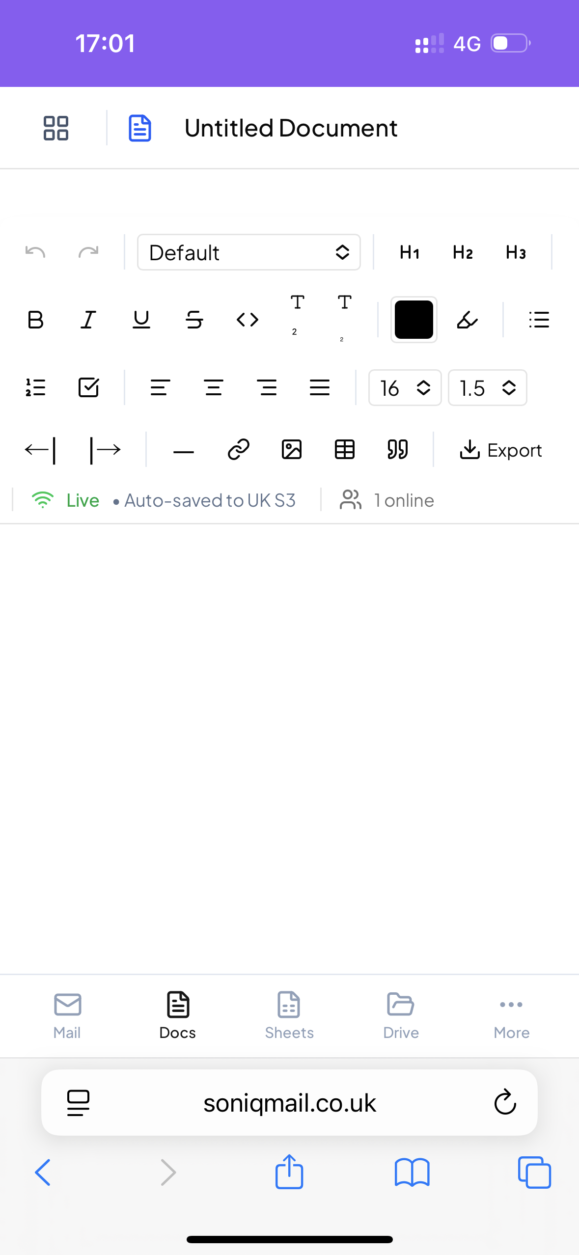 SONIQ Mail gallery image