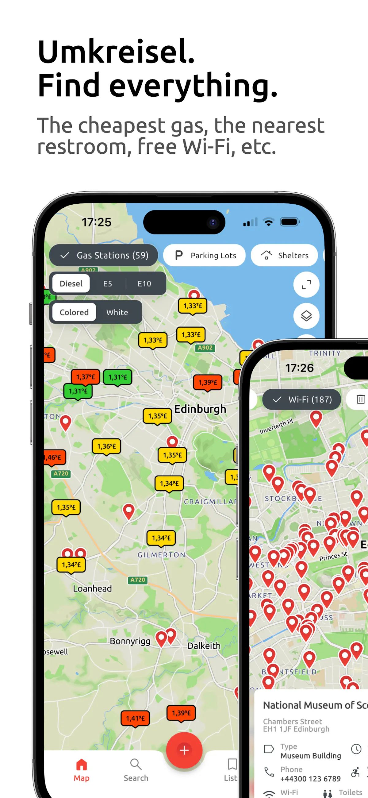 Umkreisel App