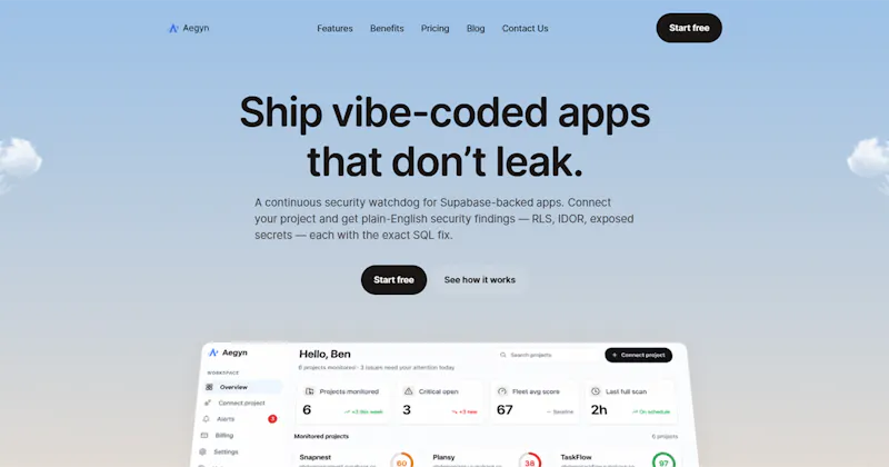 Aegyn screenshot 1