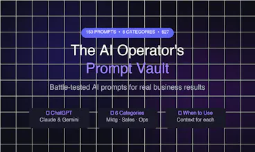 The AI Operator's Prompt Vault gallery image