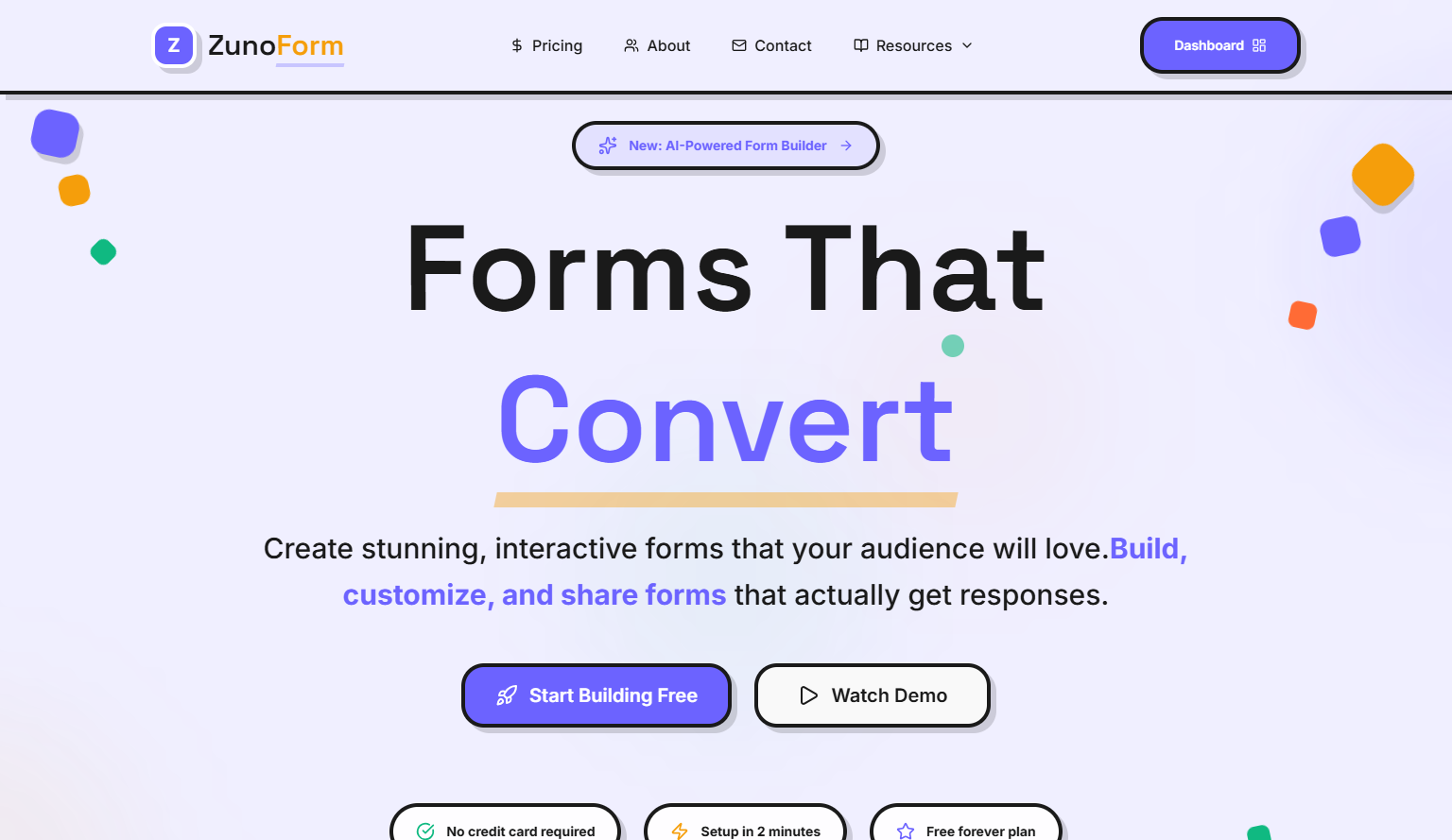 ZunoForm gallery image