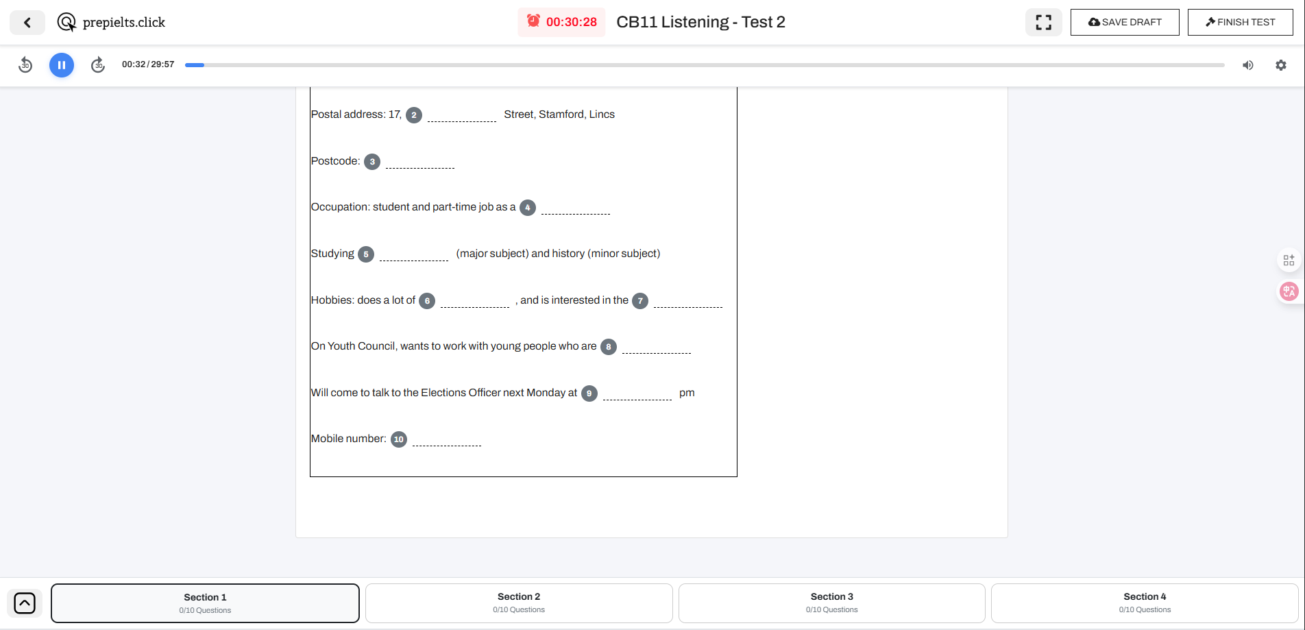 Média prepielts.click - Tests de pratique GRATUIT AI IELTS avec des commentaires instantanés 5