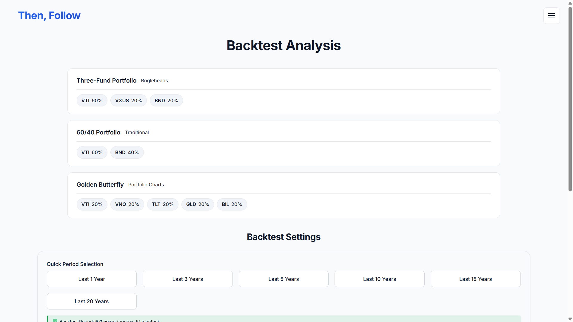 Then, Follow - Screenshot 4 showing product features and functionality