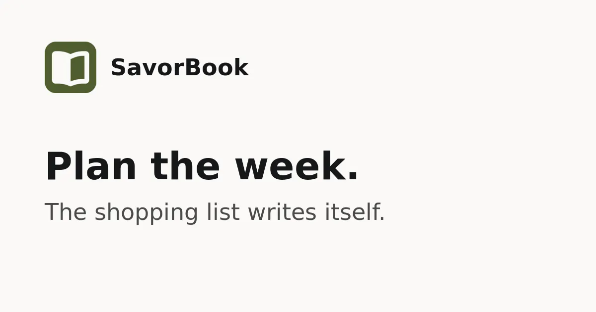 SavorBook gallery image