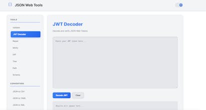 JSON Web Tools gallery image
