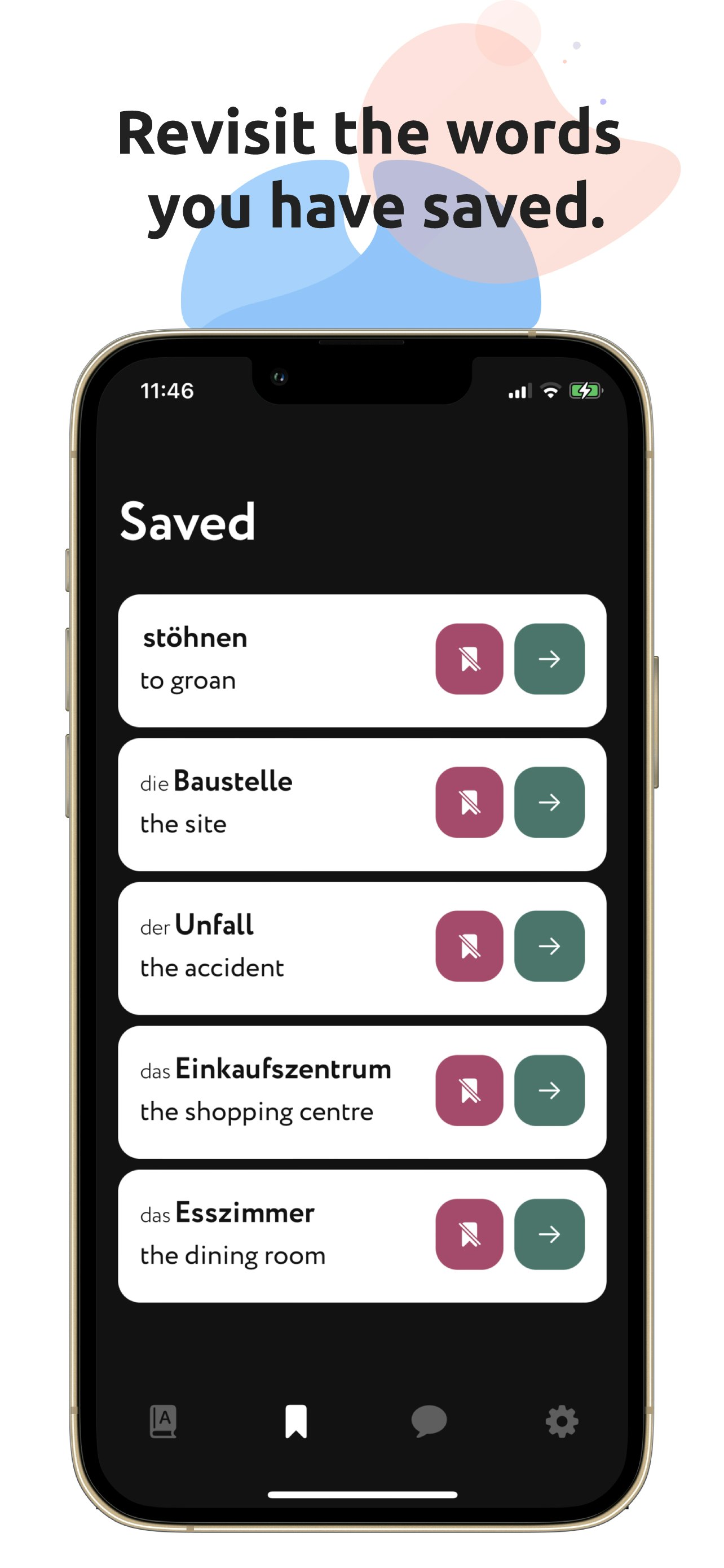 Média Dose de mots allemand - Swipe pour apprendre une nouvelle langue et pratiquer avec Chatgpt 5