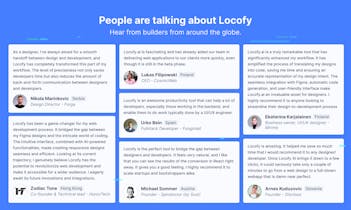 بكل سهولة، قم بإنشاء مكونات رمز قابلة لإعادة الاستخدام مع واجهة Locofy Lightning البديهية.