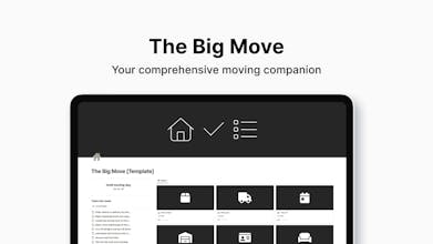 The Big Move: A Notion Template gallery image