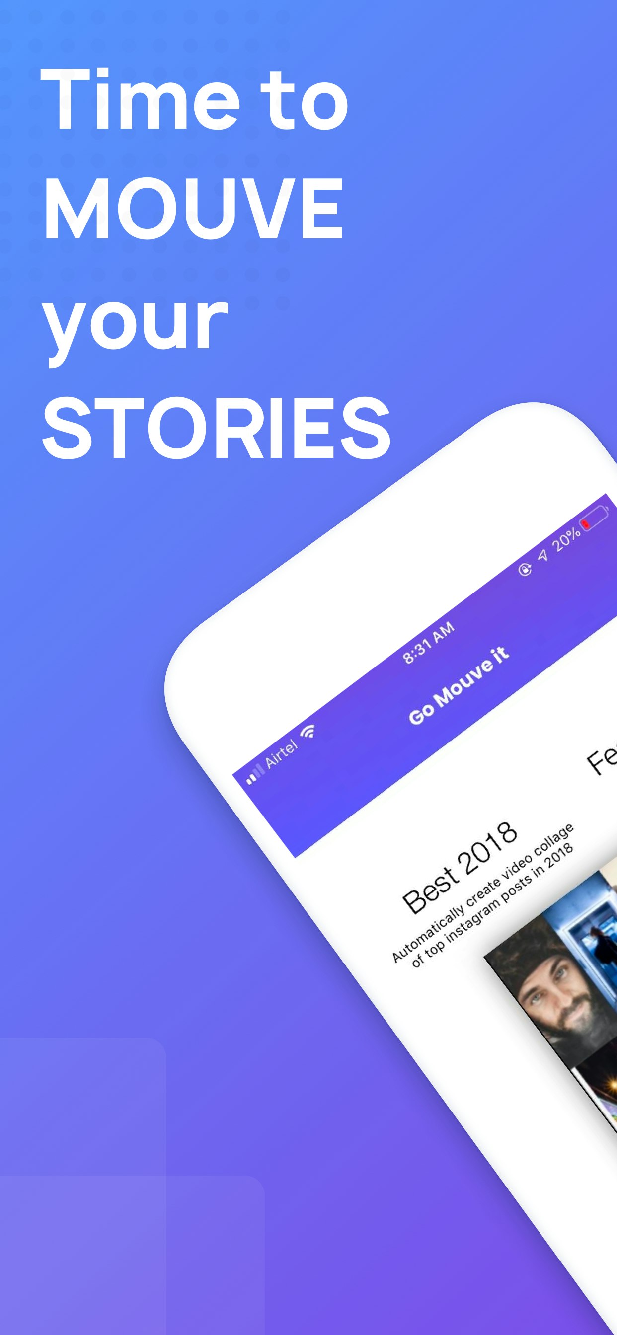 Mouve your IG stories gallery image