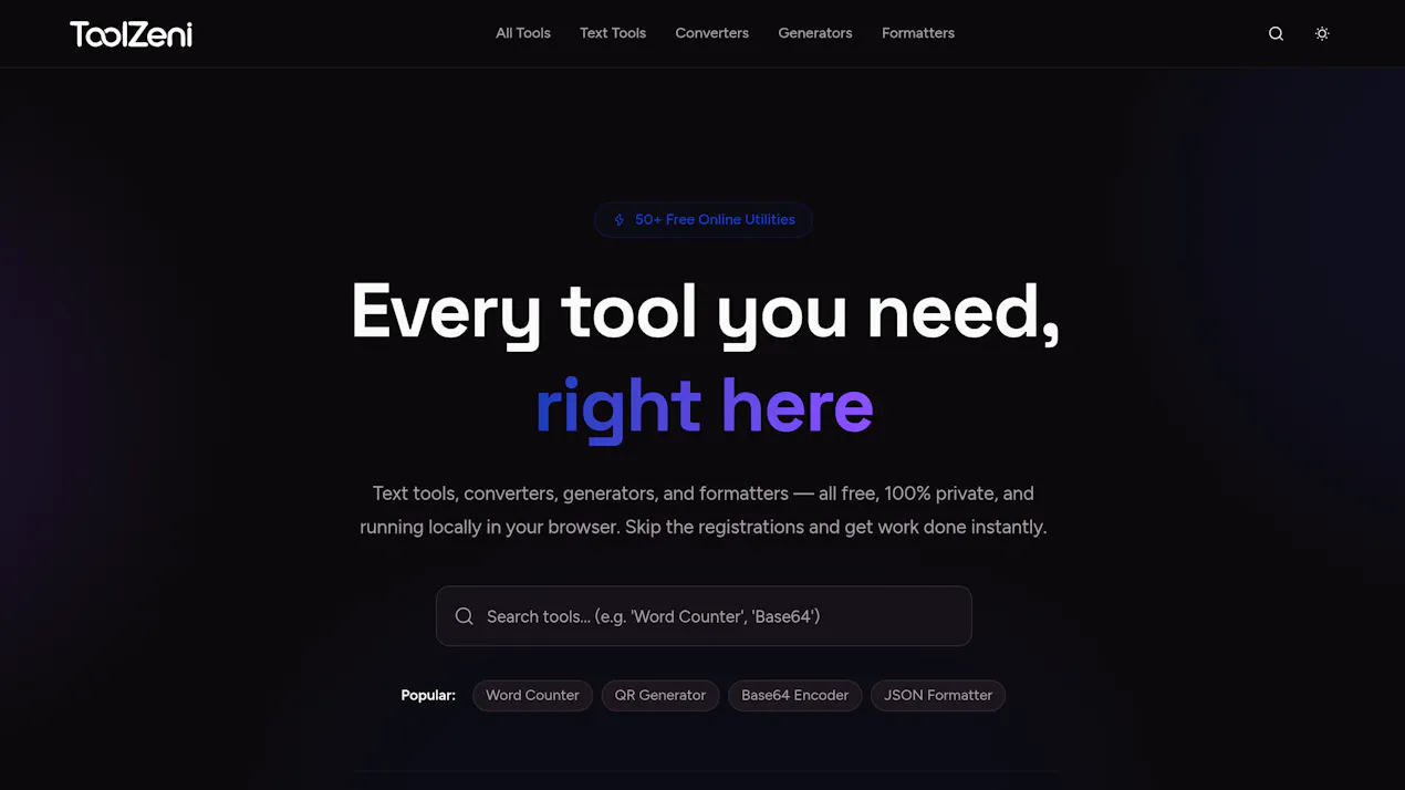 Toolzeni product