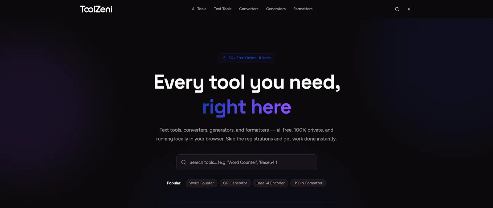 Toolzeni screenshot 1
