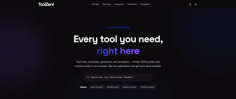 Toolzeni screenshot 1