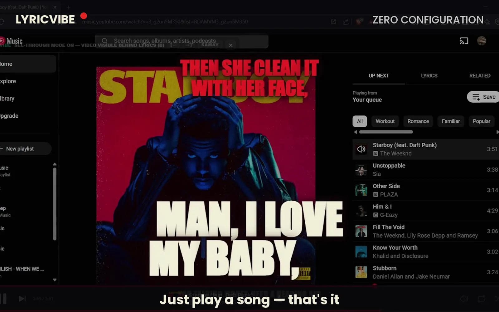 LyricVibe screenshot 2