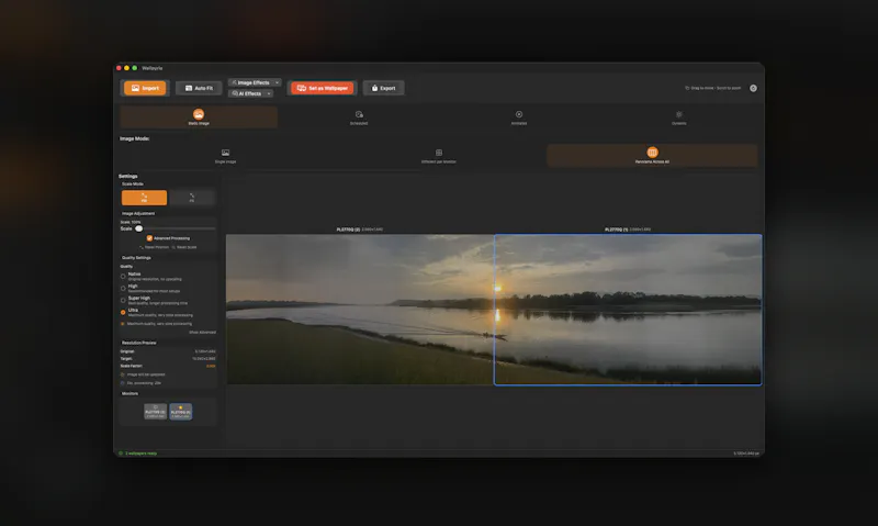Wallpyria screenshot 2